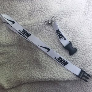❌Brand New White Nike Lanyard❌